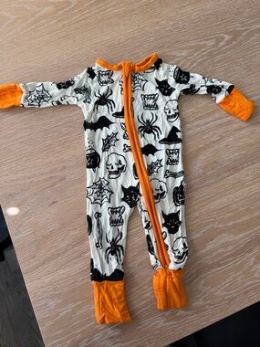 Little Sleepies Newborn Halloween Zippy Footie Onesie Bamboo